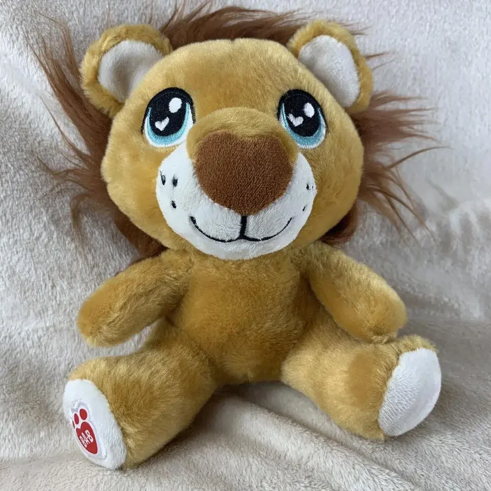 BUILD A BEAR Buddies Lion Plush 2016 Stuffed Animal JoJo Siwa Pink Bow Hair Tie - Picture 6 of 12